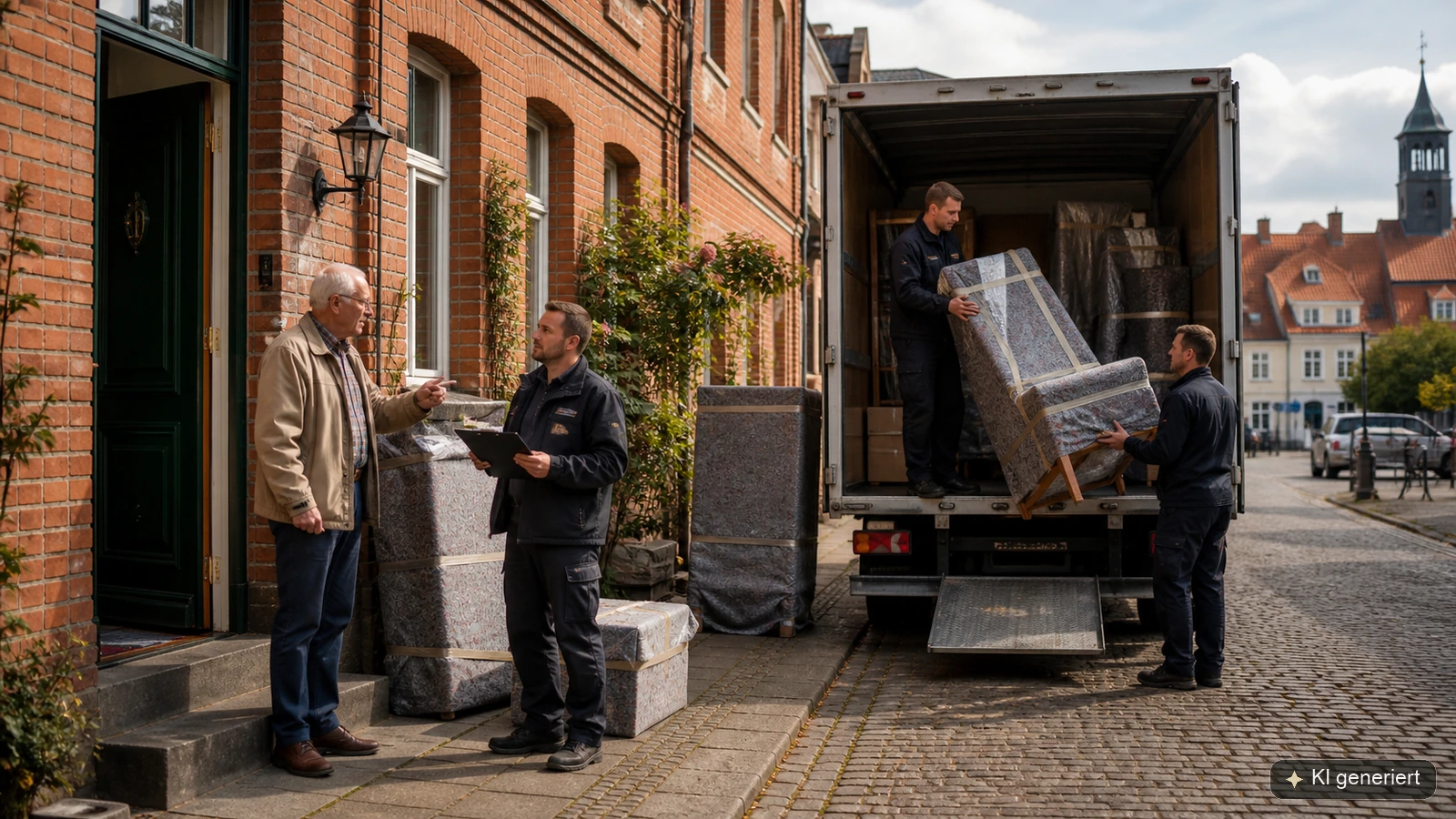 Behutsamer Seniorenumzug in Nauen mit professionellen Umzugshelfern