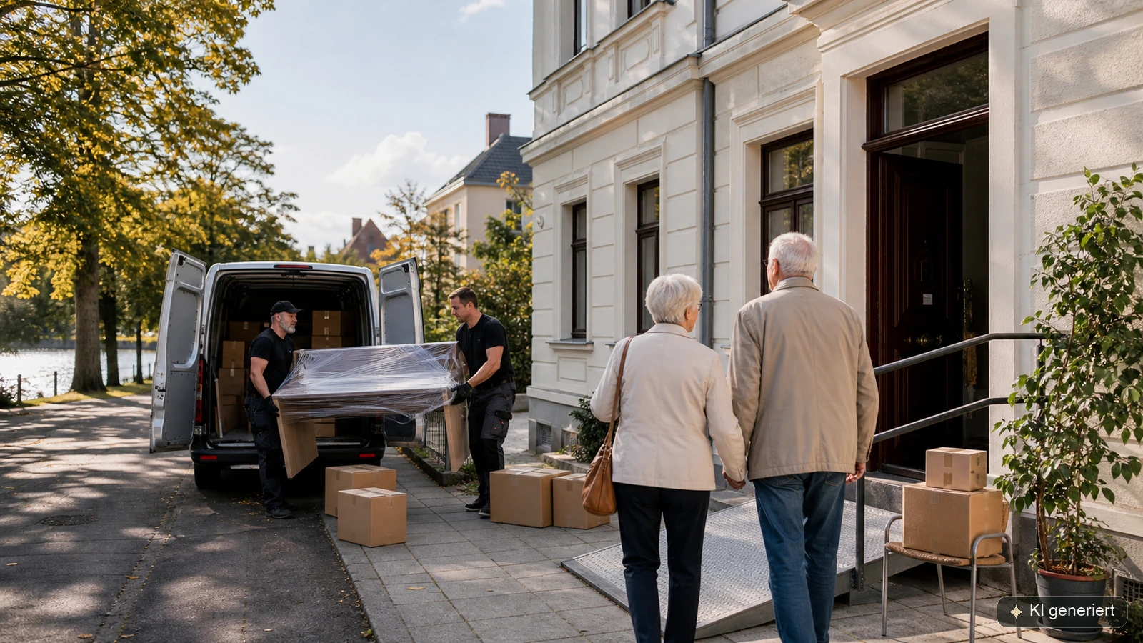 Behutsamer Seniorenumzug in Königs Wusterhausen mit professionellen Umzugshelfern